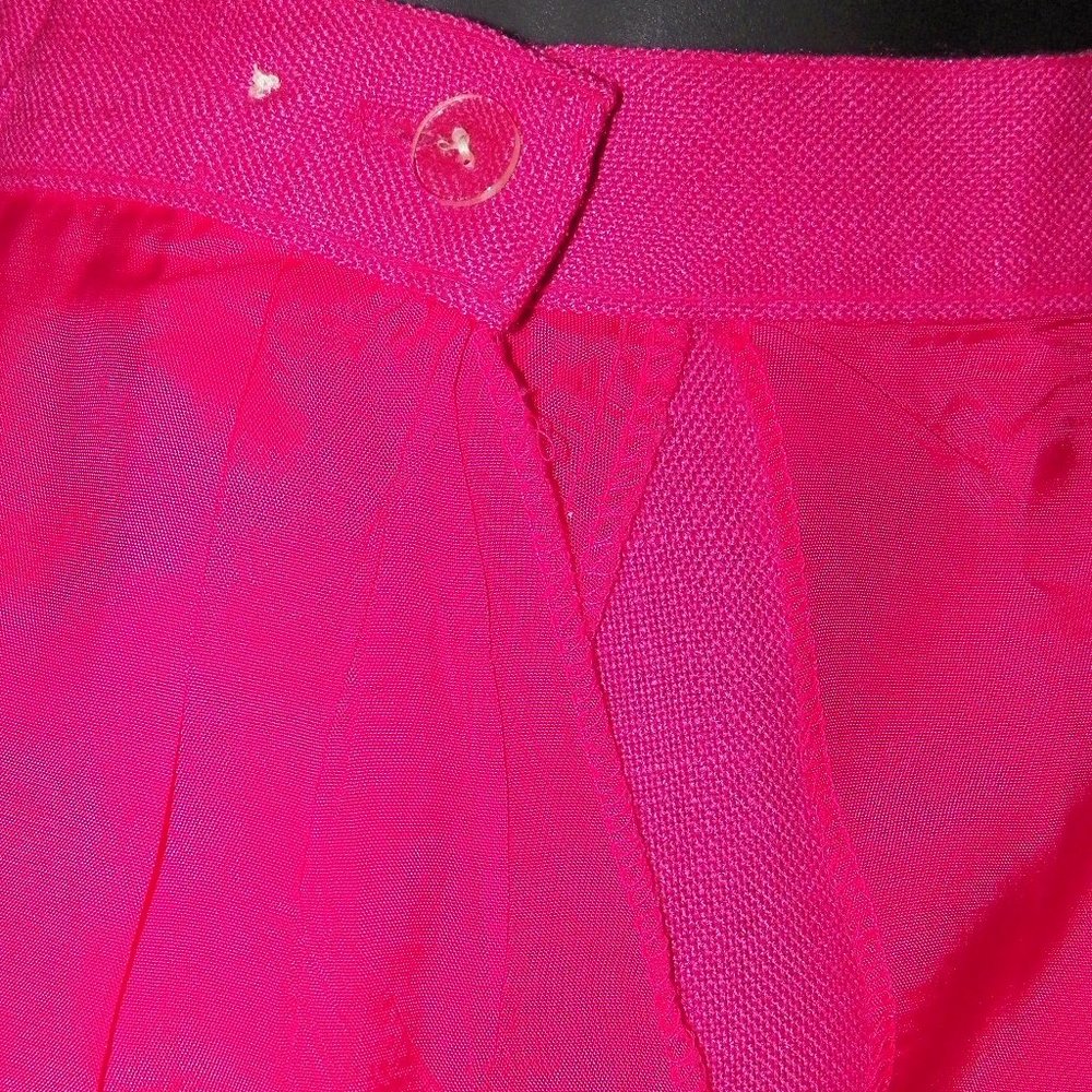 HOST PICK VTG Harrington Square 2 PC Pink Skirt Jacket Suit - Picture 8 of 11